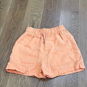 Zara Girls Shorts in Orange